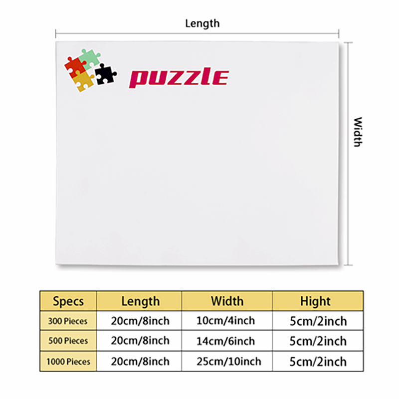 Jigsaw Puzzle (Multi-Size, Horizontal)