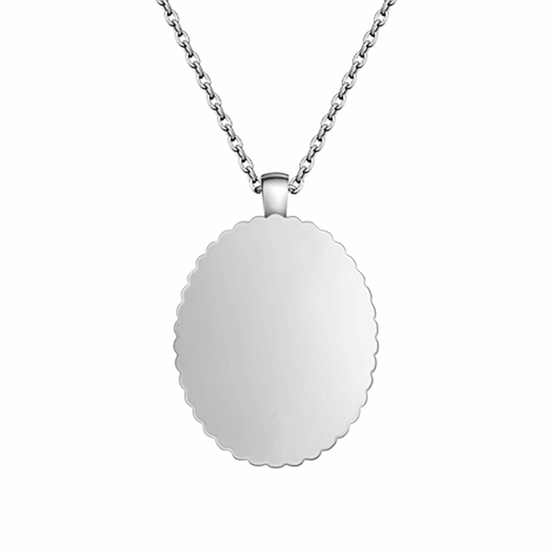 Oval Pendant Necklace