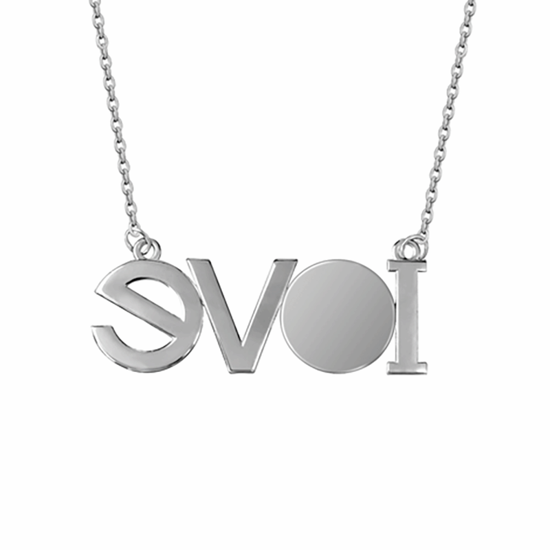 Lovers Pendant Necklace LOVE Letter