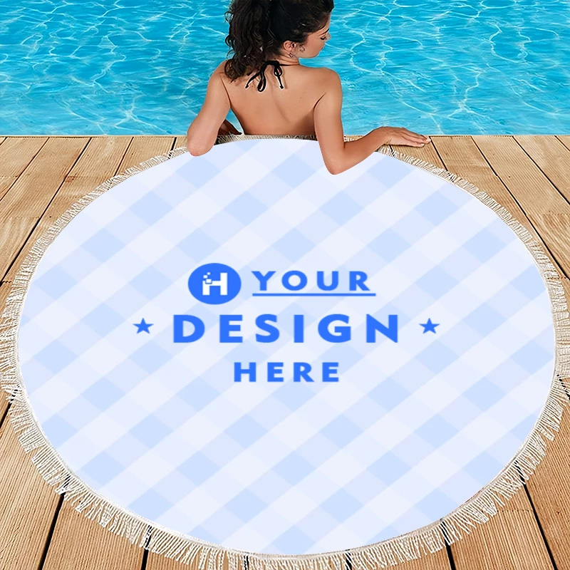 Round Beach Towels