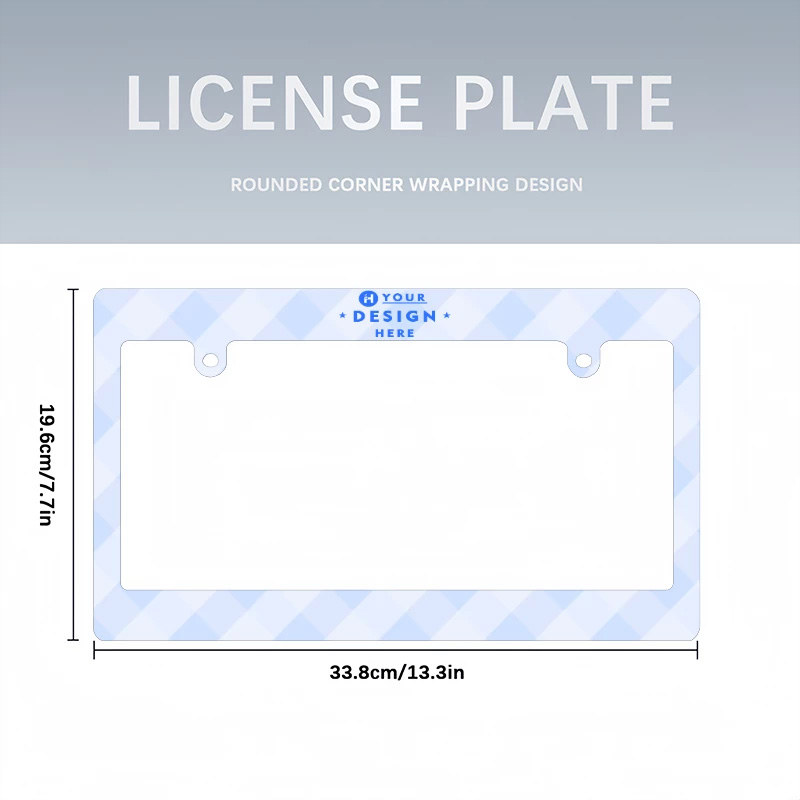 Japanese License Plate Frame (Wide)