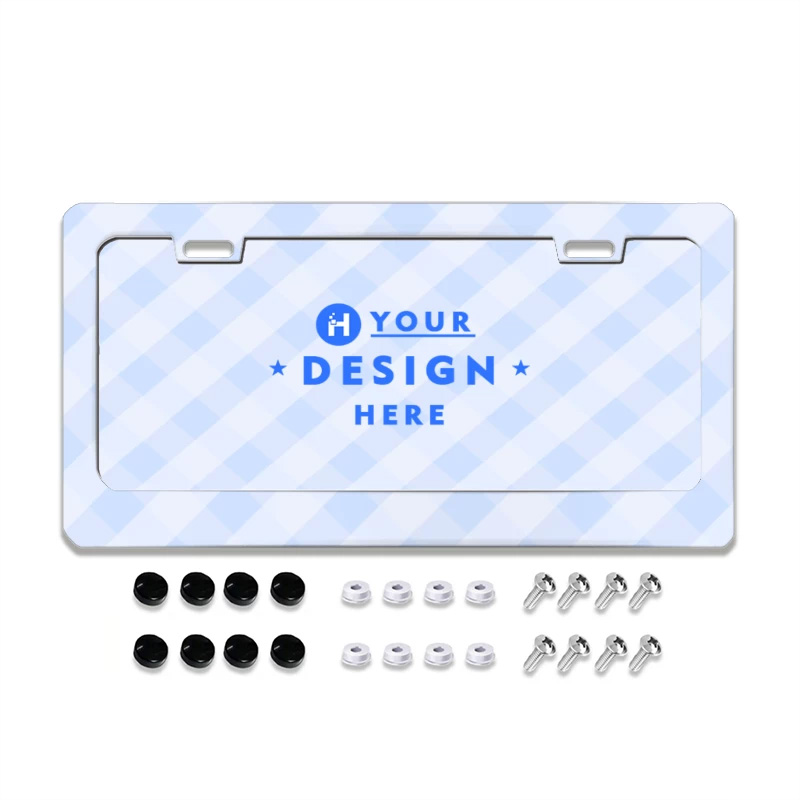 License Plate Frame (Flat Hole)