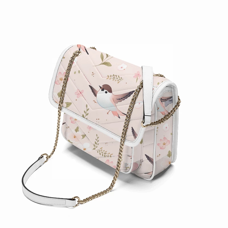 Quilted Shoulder Sling Bag