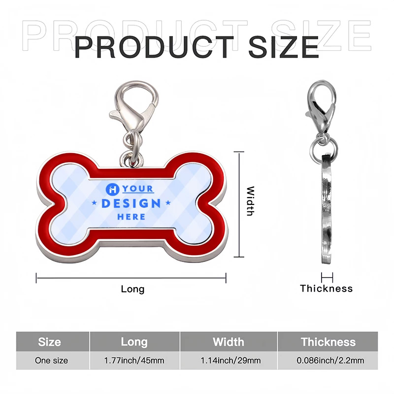 Dog Bone Keychain