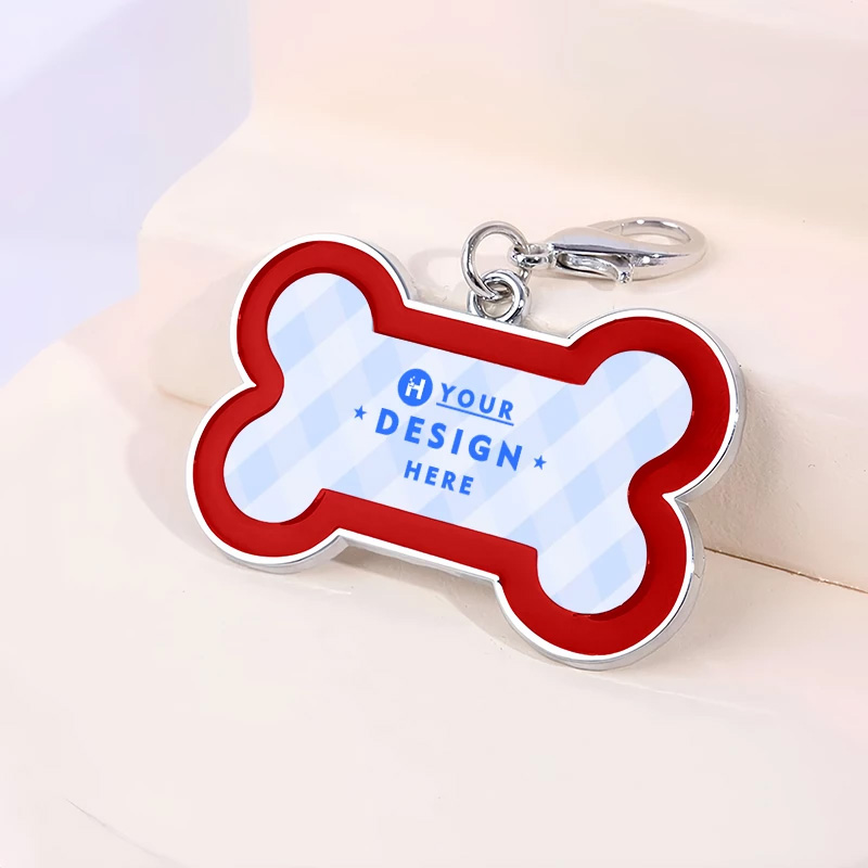 Dog Bone Keychain