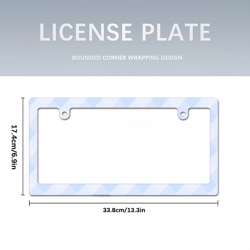 Japanese License Plate Frame (Narrow)