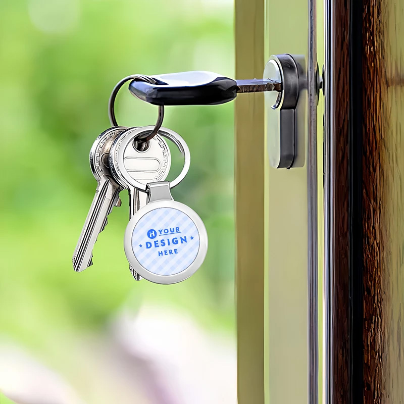 Circular Keychain