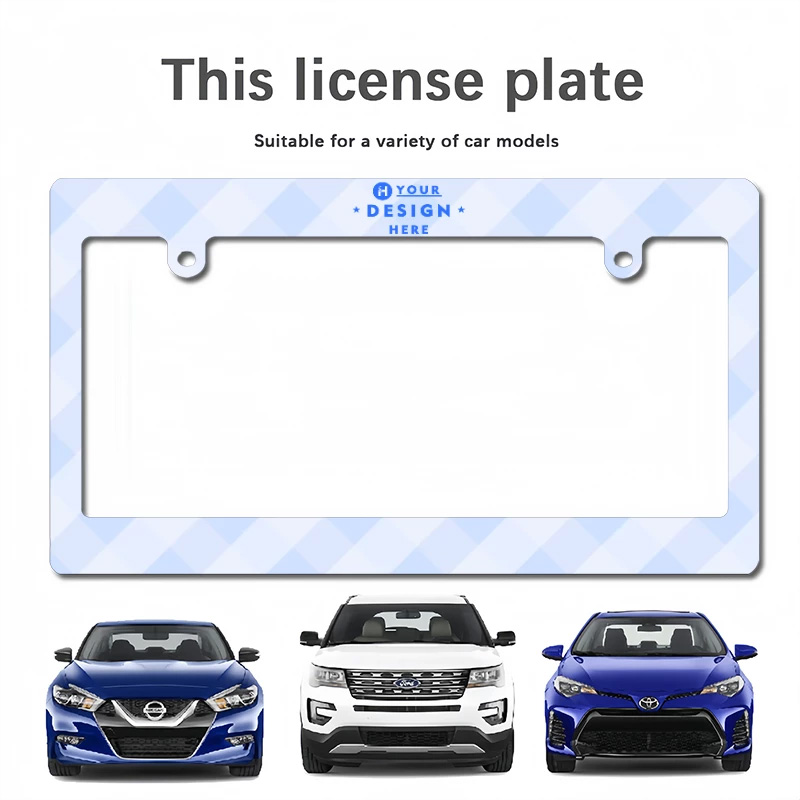 Japanese License Plate Frame (Wide)