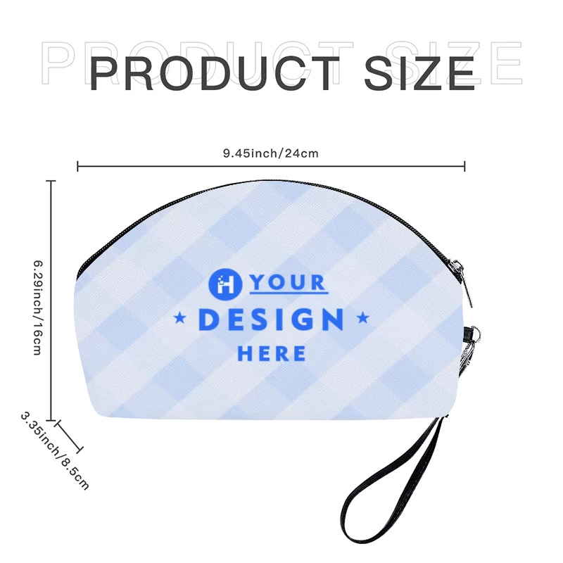 Curved Makeup Bag