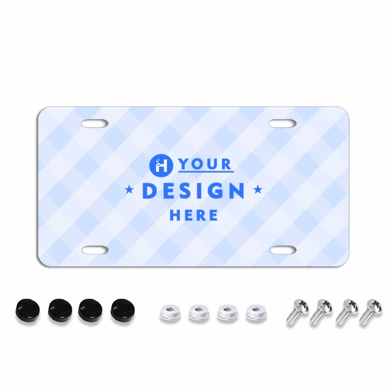 License Plate Frame (Flat Hole)