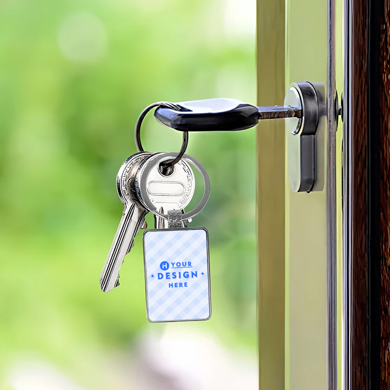 Square Keychain