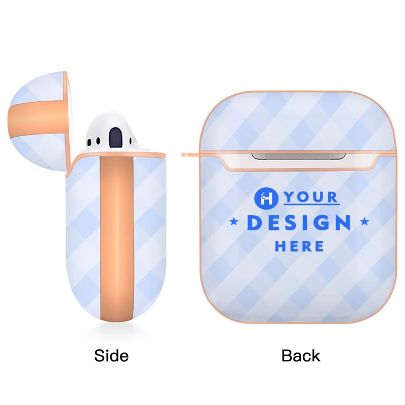 Airpods 2 Case (Hard Shell, Rose Gold)