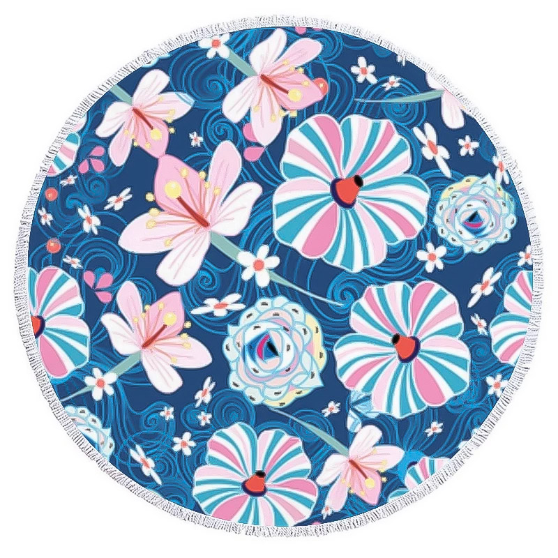 Round Beach Towels