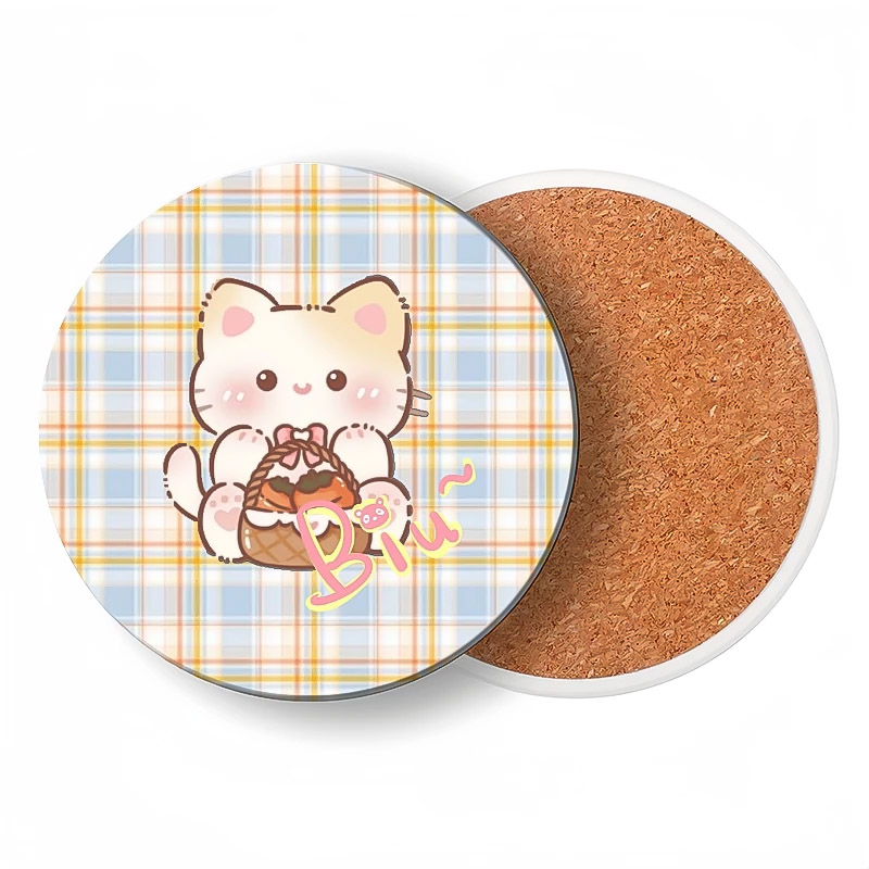 Ceramic Coaster (Round)